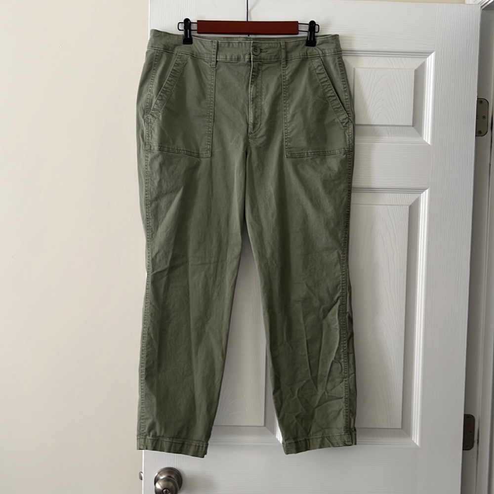 Old Navy High Waisted Utility Chino Pants